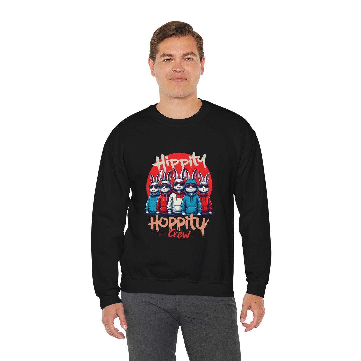 Hippity Hoppity Crew Unisex Heavy Blend™ Crewneck Sweatshirt