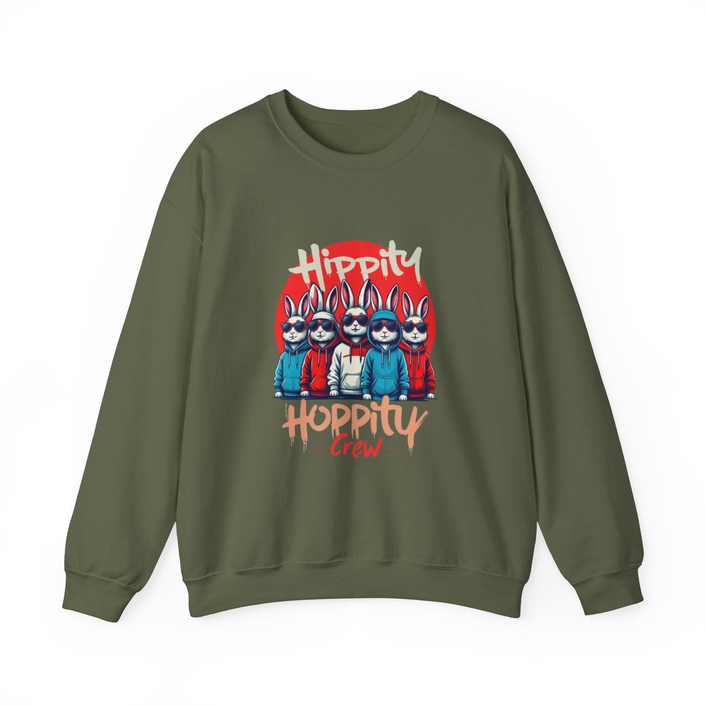 Hippity Hoppity Crew Unisex Heavy Blend™ Crewneck Sweatshirt