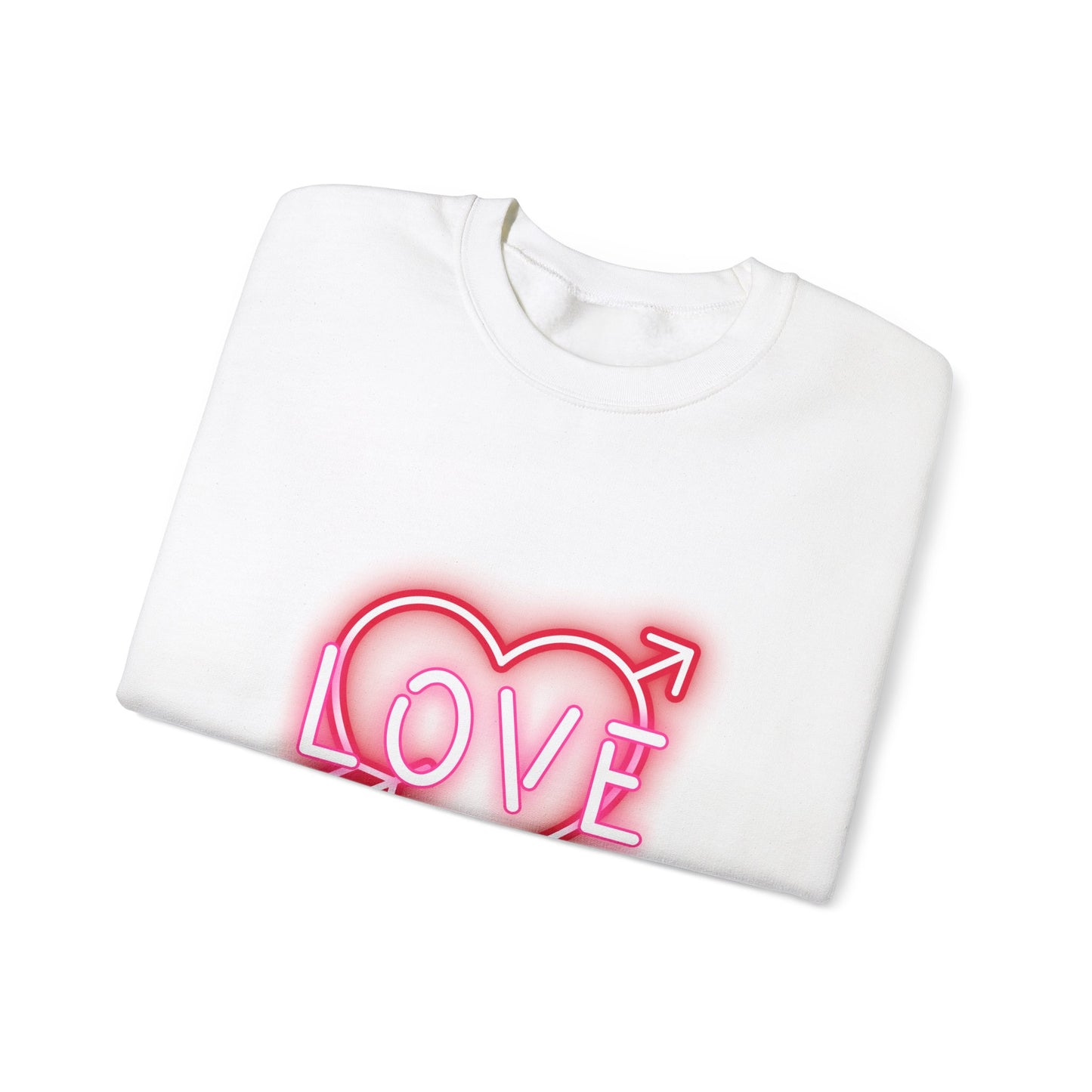 Neon Love Unisex Heavy Blend™ Crewneck Sweatshirt