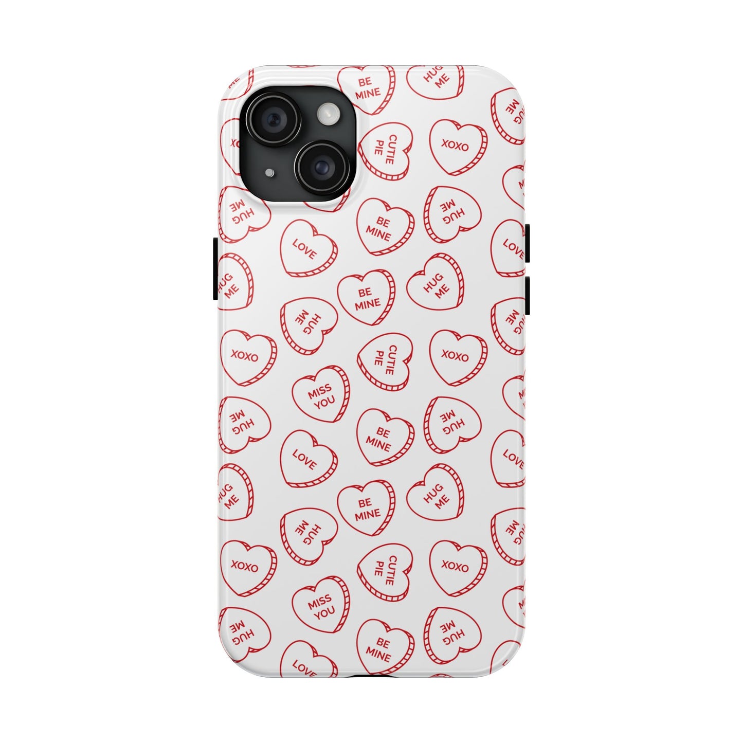 Candy Hearts Tough Phone Cases