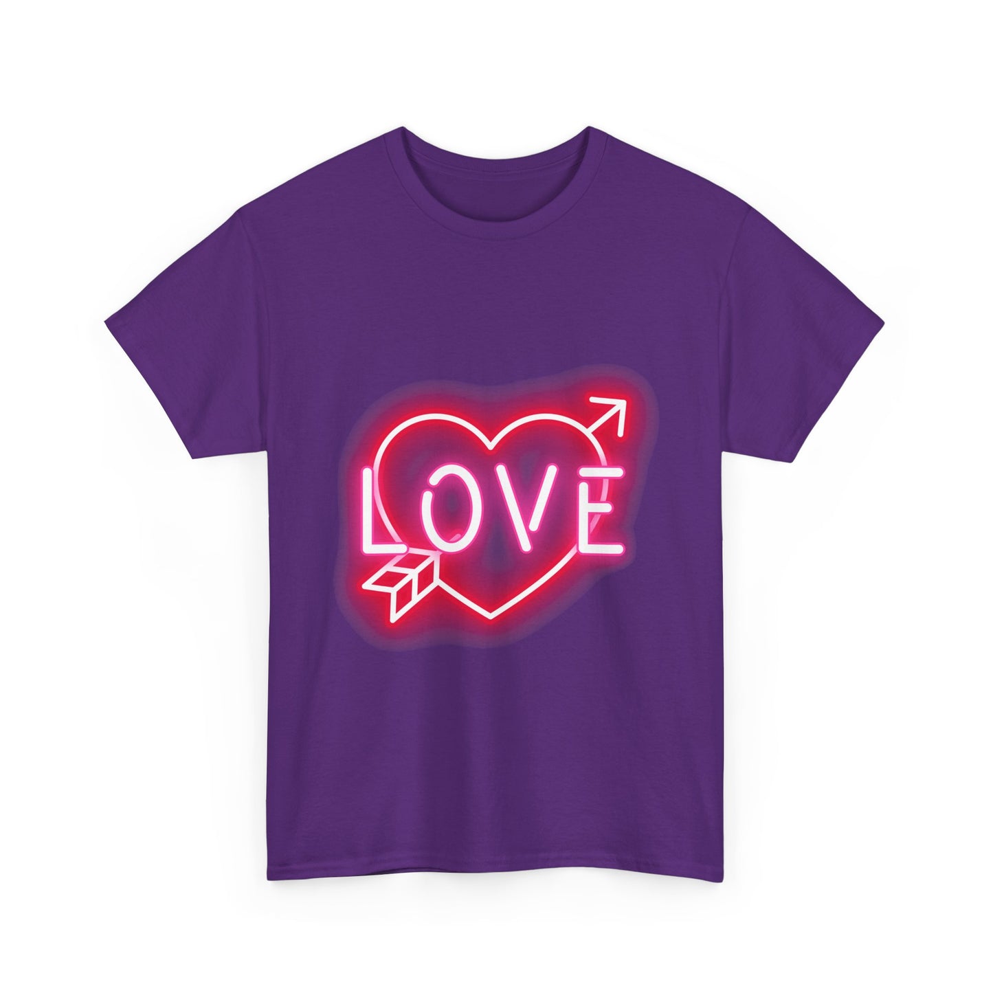 Neon Love Unisex Heavy Cotton Tee