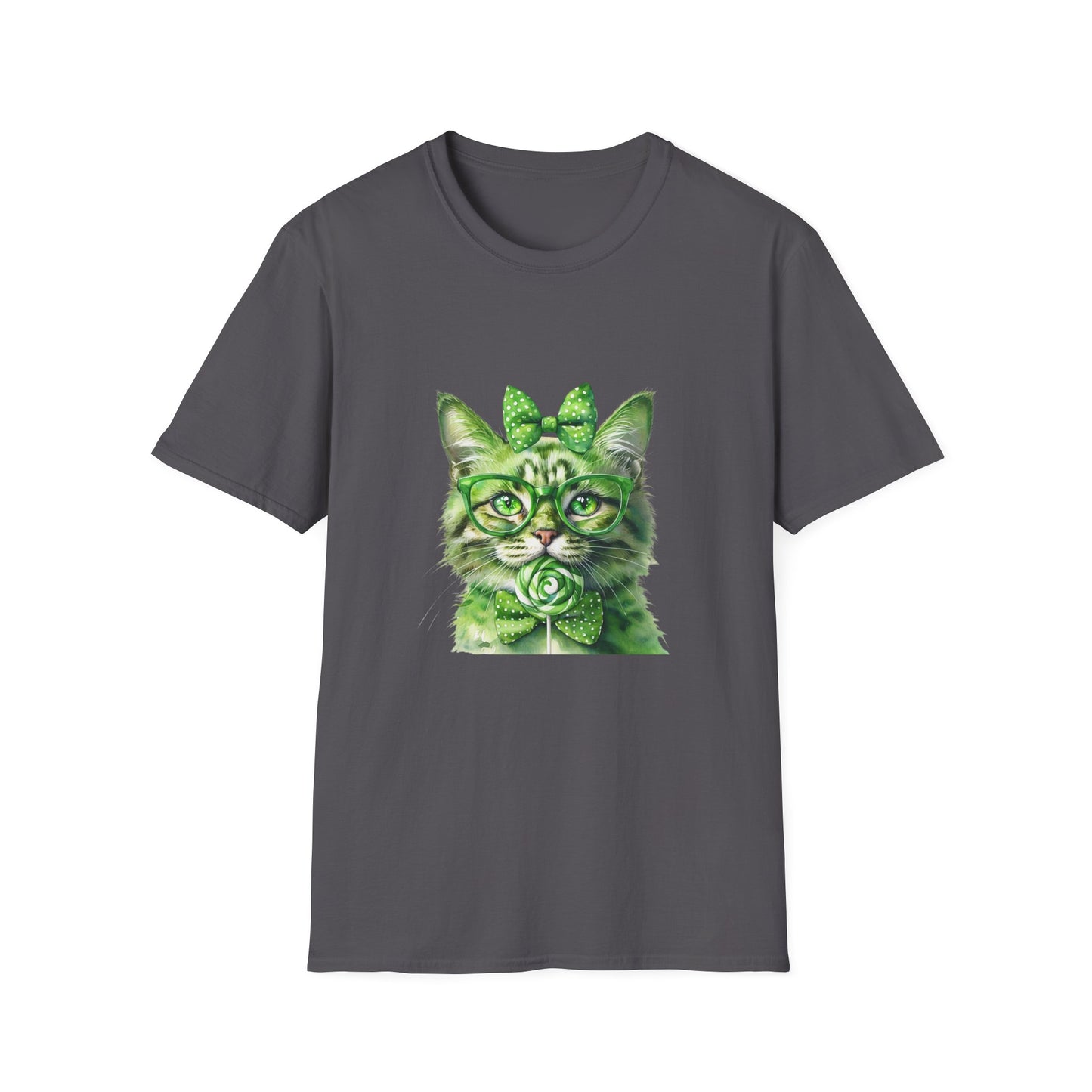 Purrfect Luck Unisex Softstyle T-Shirt