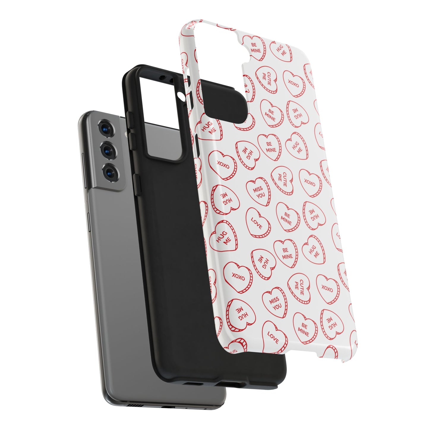 Candy Hearts Tough Phone Cases