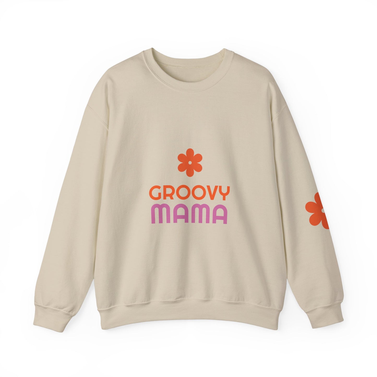 Groovy Mama Heavy Blend™ Crewneck Sweatshirt