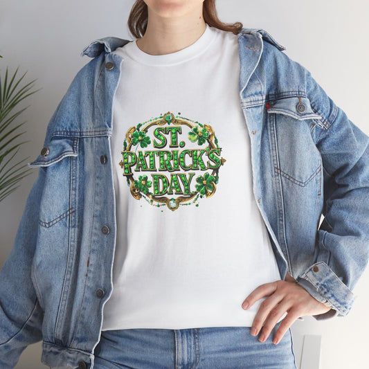 Glitzy Green Unisex Heavy Cotton Tee