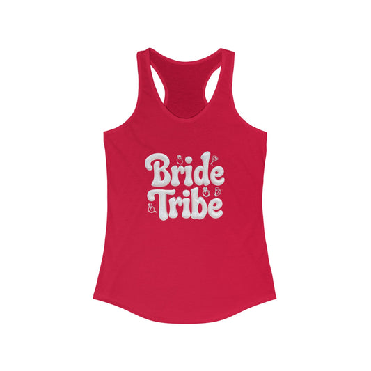 Pearl Cloud - Bride Tribe Women's Ideal Racerback Tank