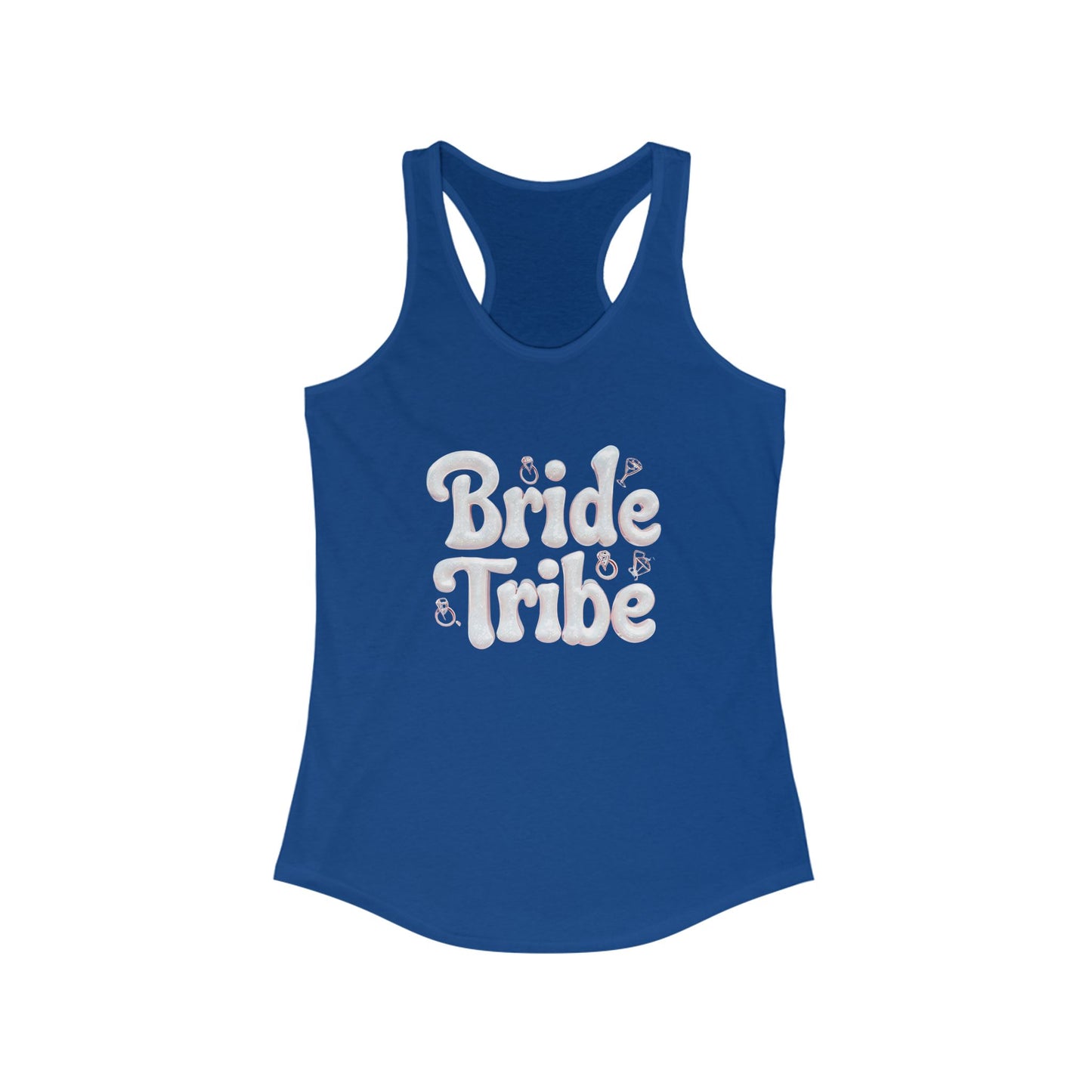 Pearl Cloud - Bride Tribe Women's Ideal Racerback Tank