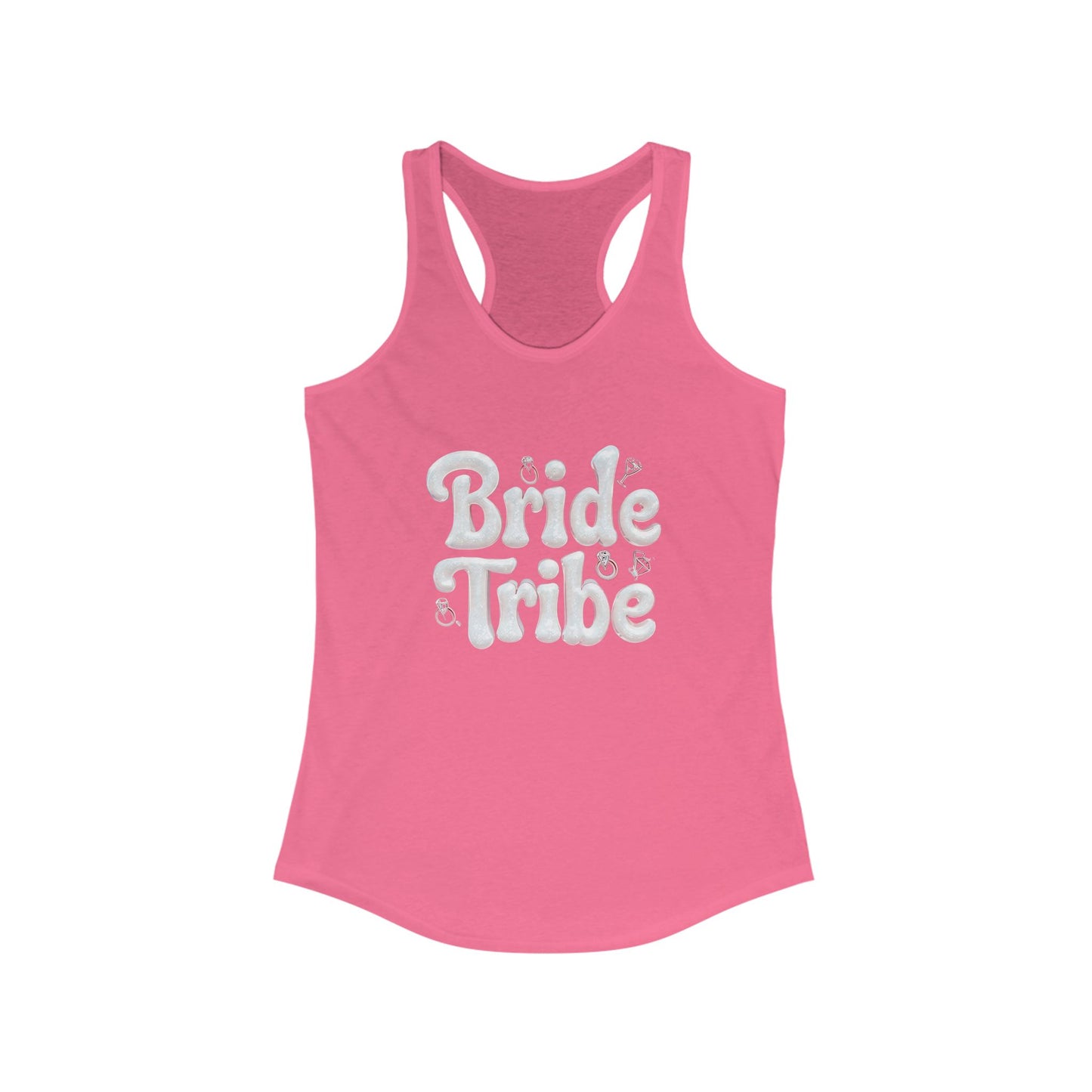 Pearl Cloud - Bride Tribe Women's Ideal Racerback Tank