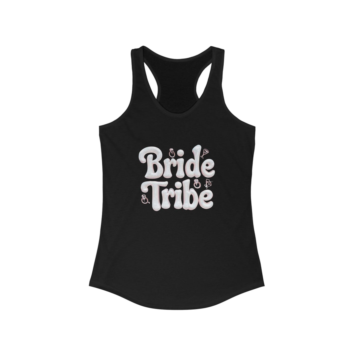 Pearl Cloud - Bride Tribe Women's Ideal Racerback Tank