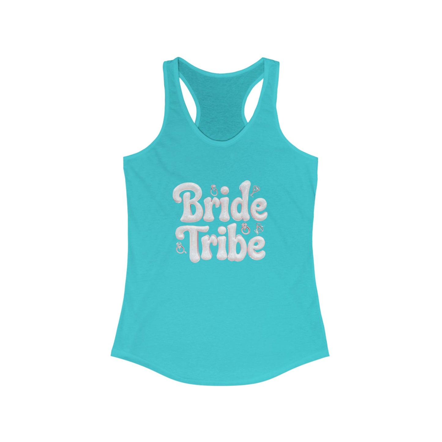 Pearl Cloud - Bride Tribe Women's Ideal Racerback Tank