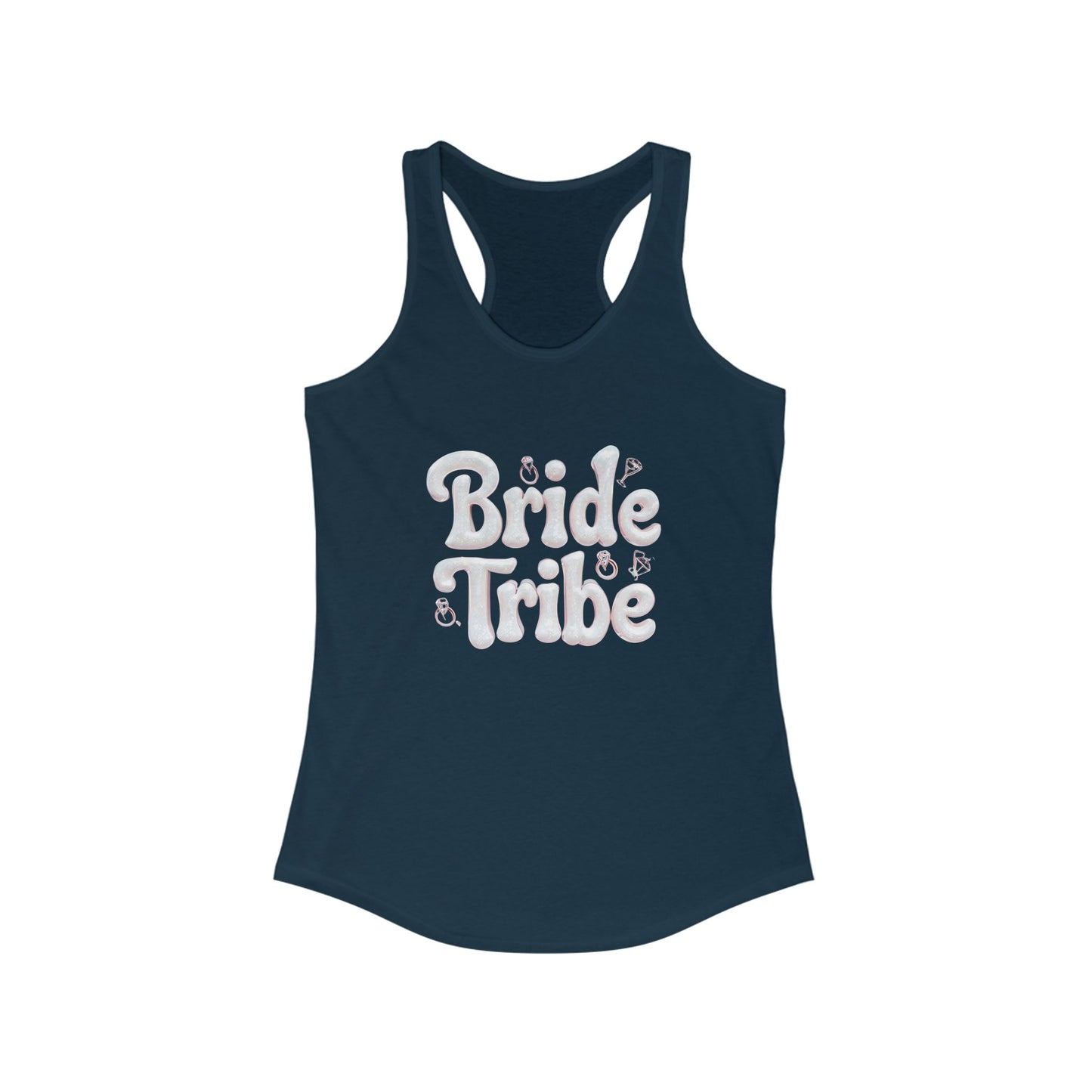 Pearl Cloud - Bride Tribe Women's Ideal Racerback Tank