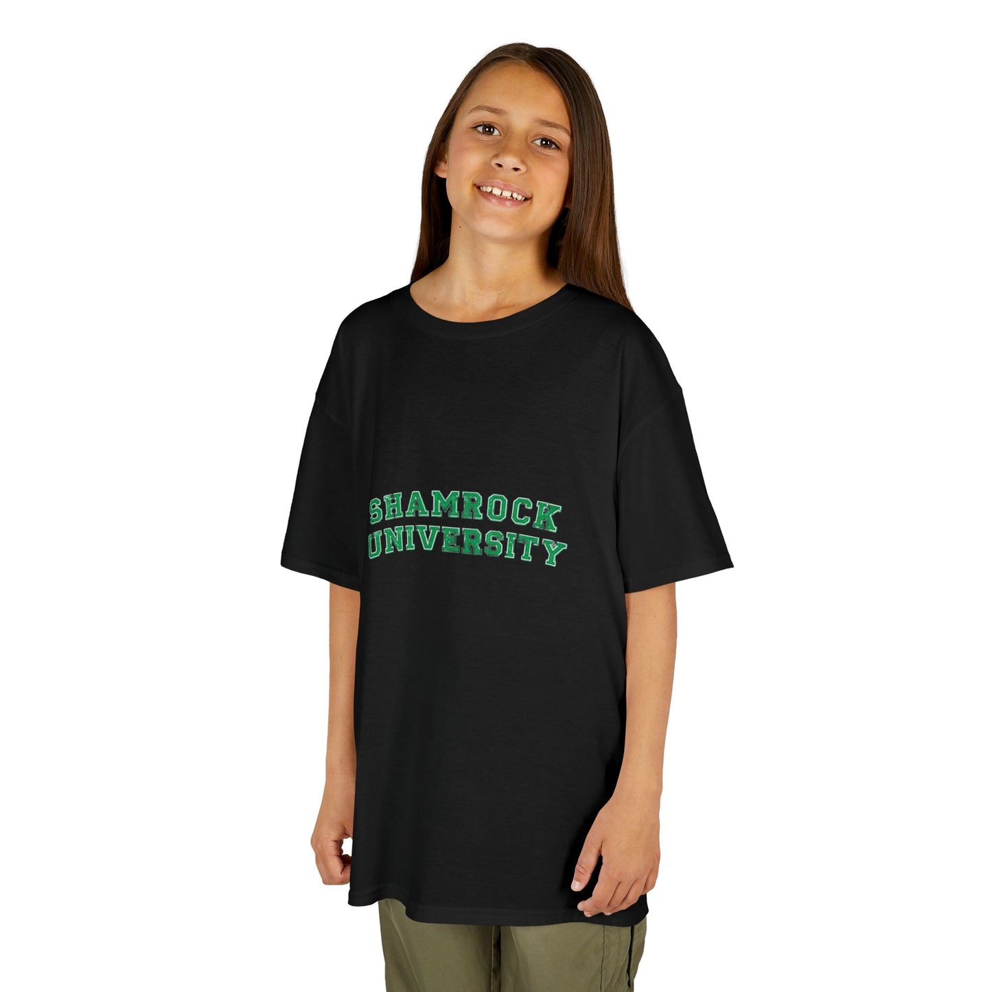 Shamrock University Kids Heavy Cotton™ Tee