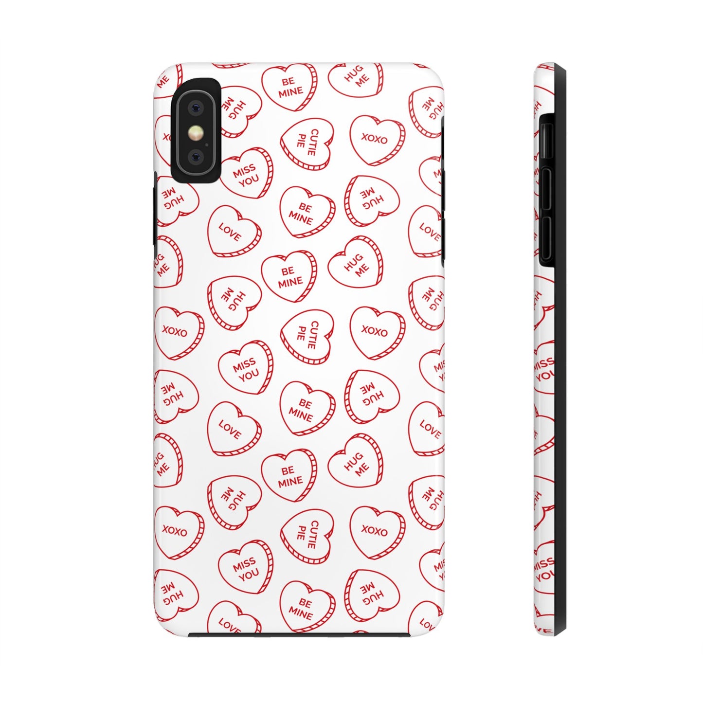 Candy Hearts Tough Phone Cases