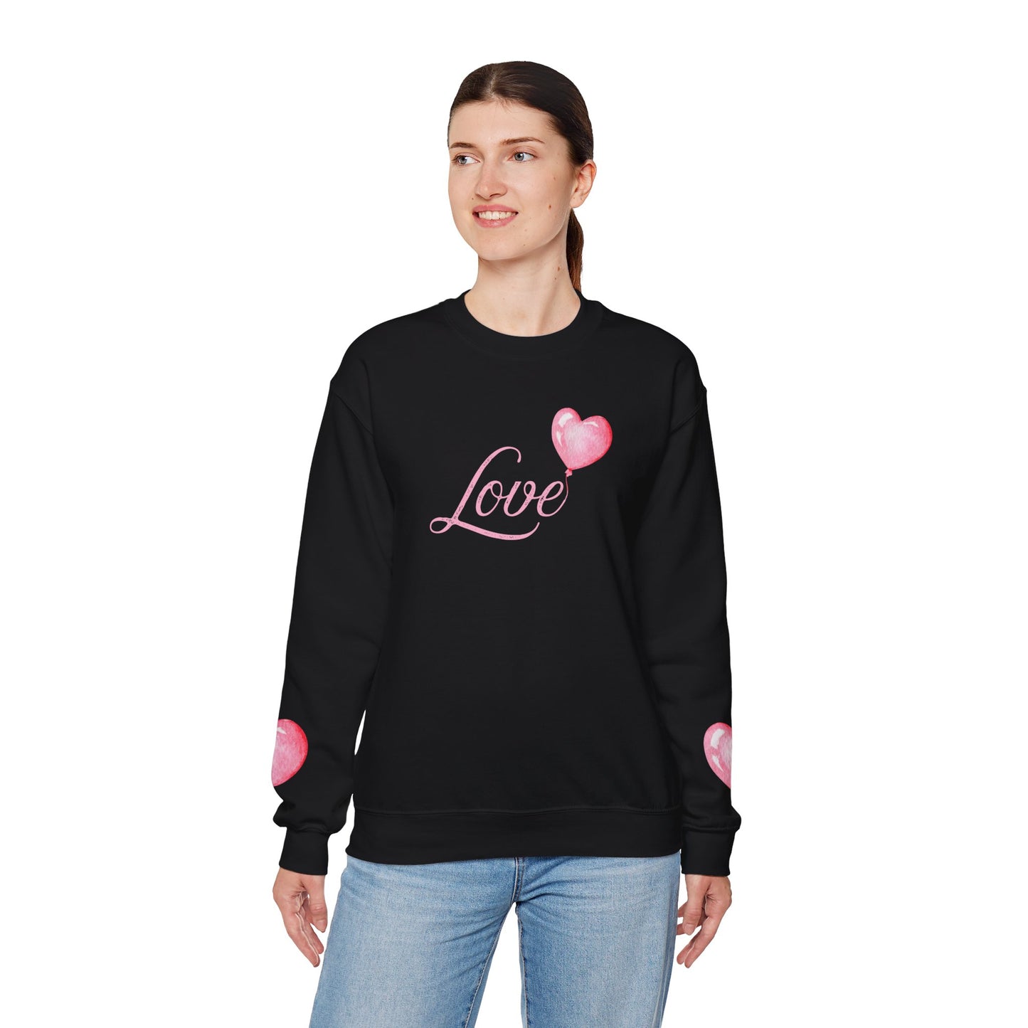 Love Balloon Unisex Heavy Blend™ Crewneck Sweatshirt