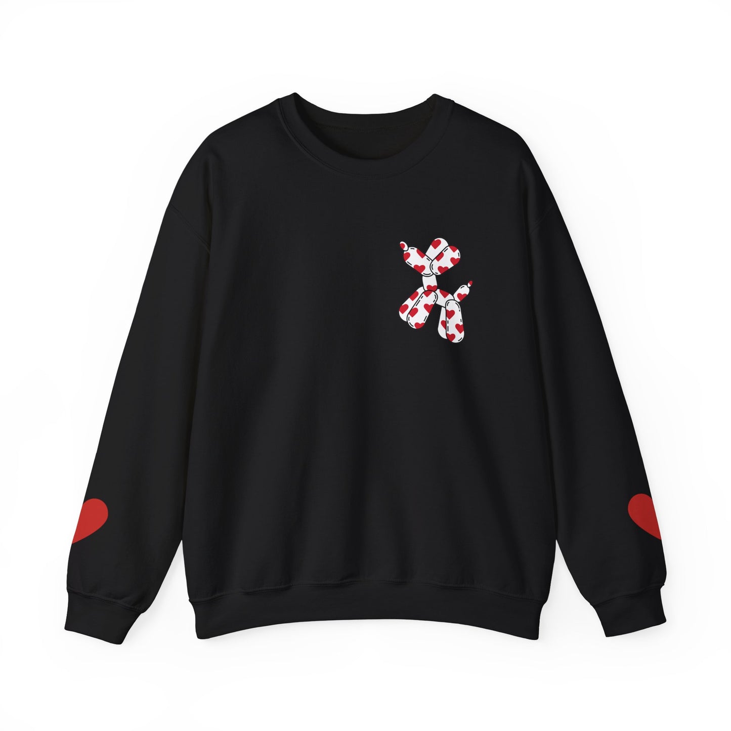 Balloon Dog Heart Unisex Heavy Blend™ Crewneck Sweatshirt