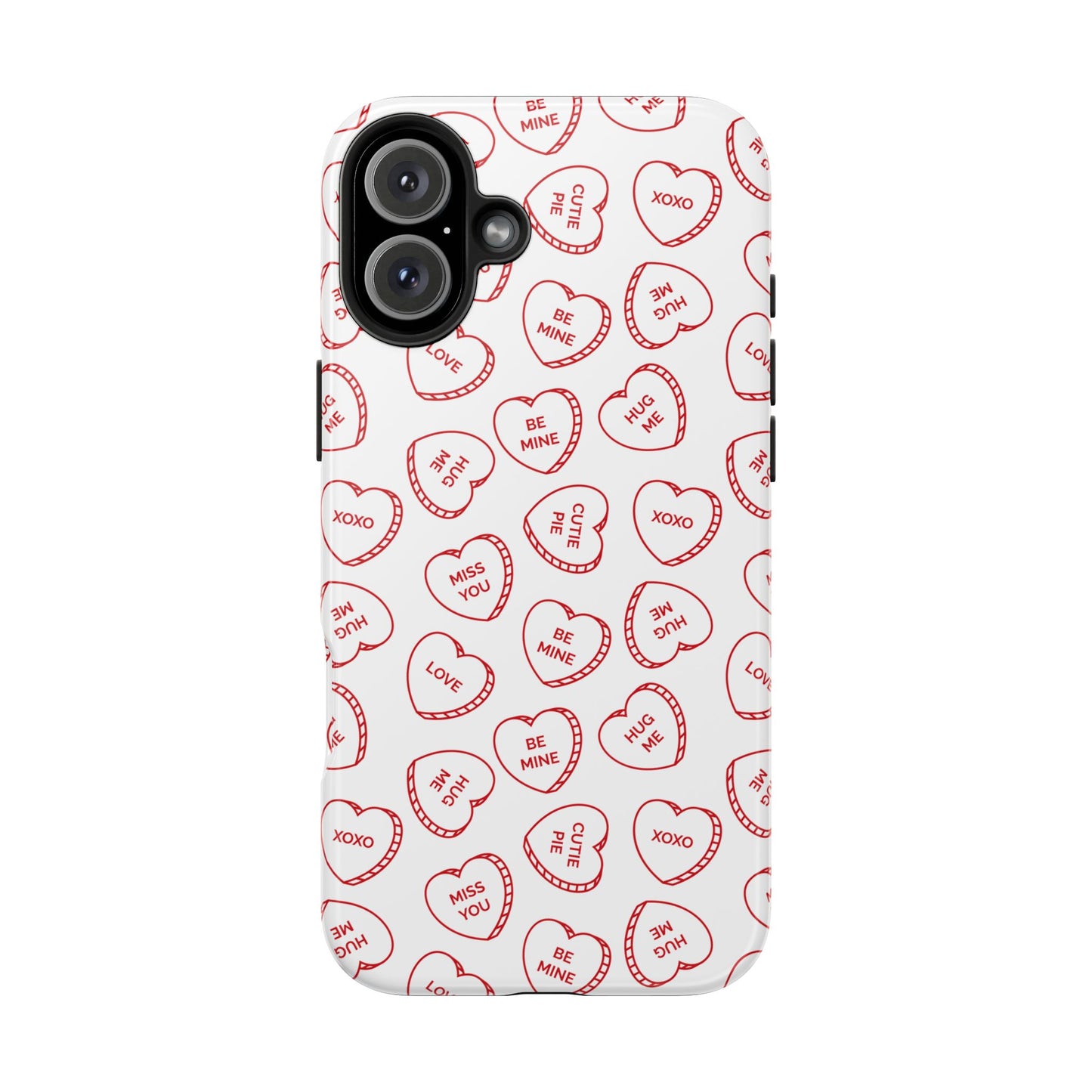 Candy Hearts Tough Phone Cases