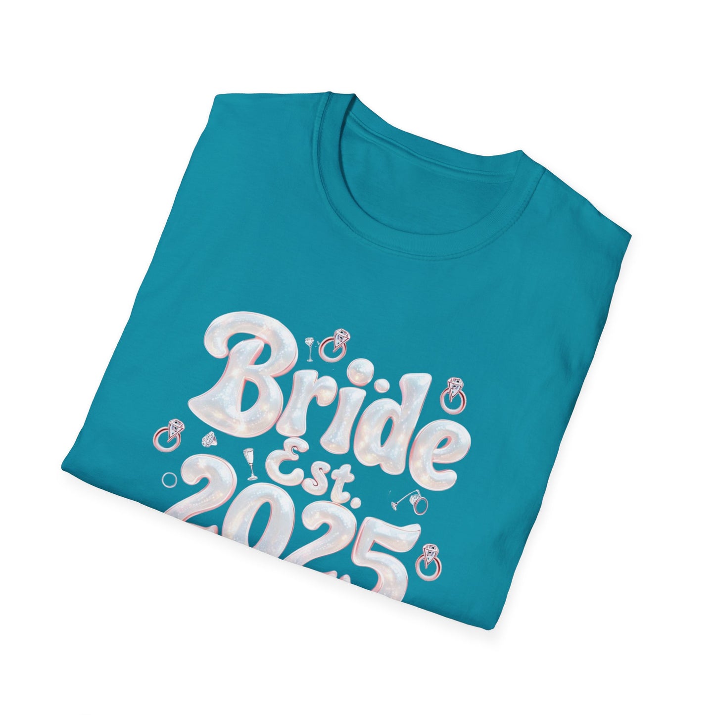 Pearl Cloud - Bride Unisex Softstyle T-Shirt