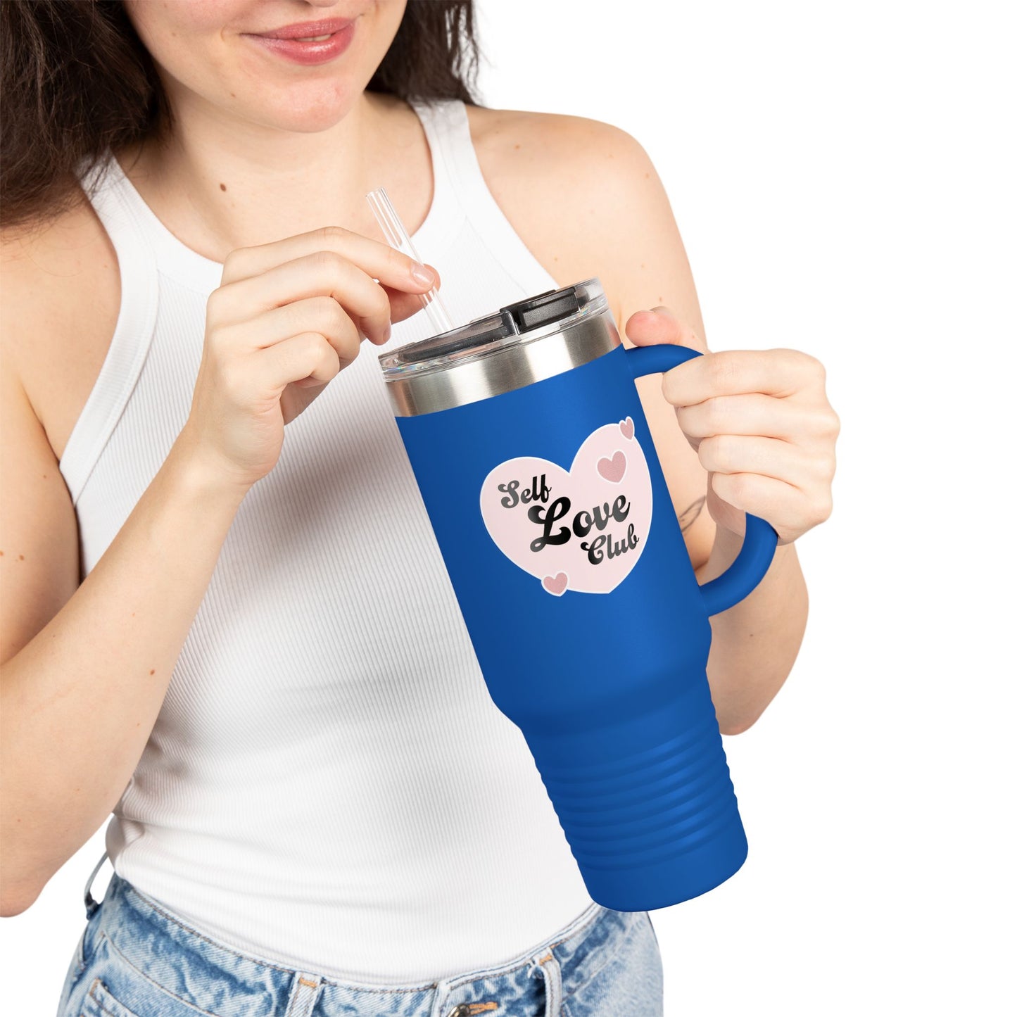 Self Love Club Insulated Travel Mug, 40oz