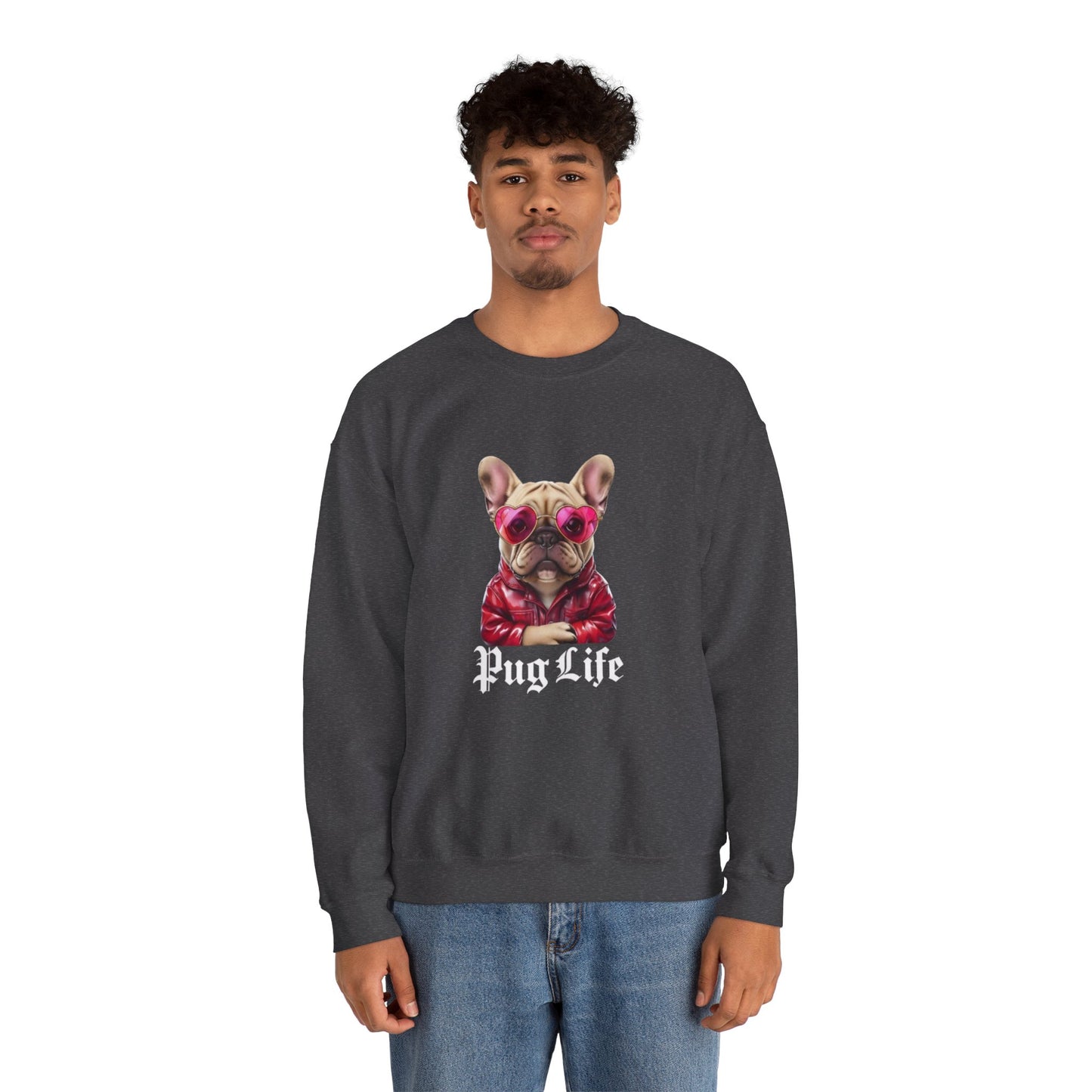 Pug Life Unisex Heavy Blend™ Crewneck Sweatshirt