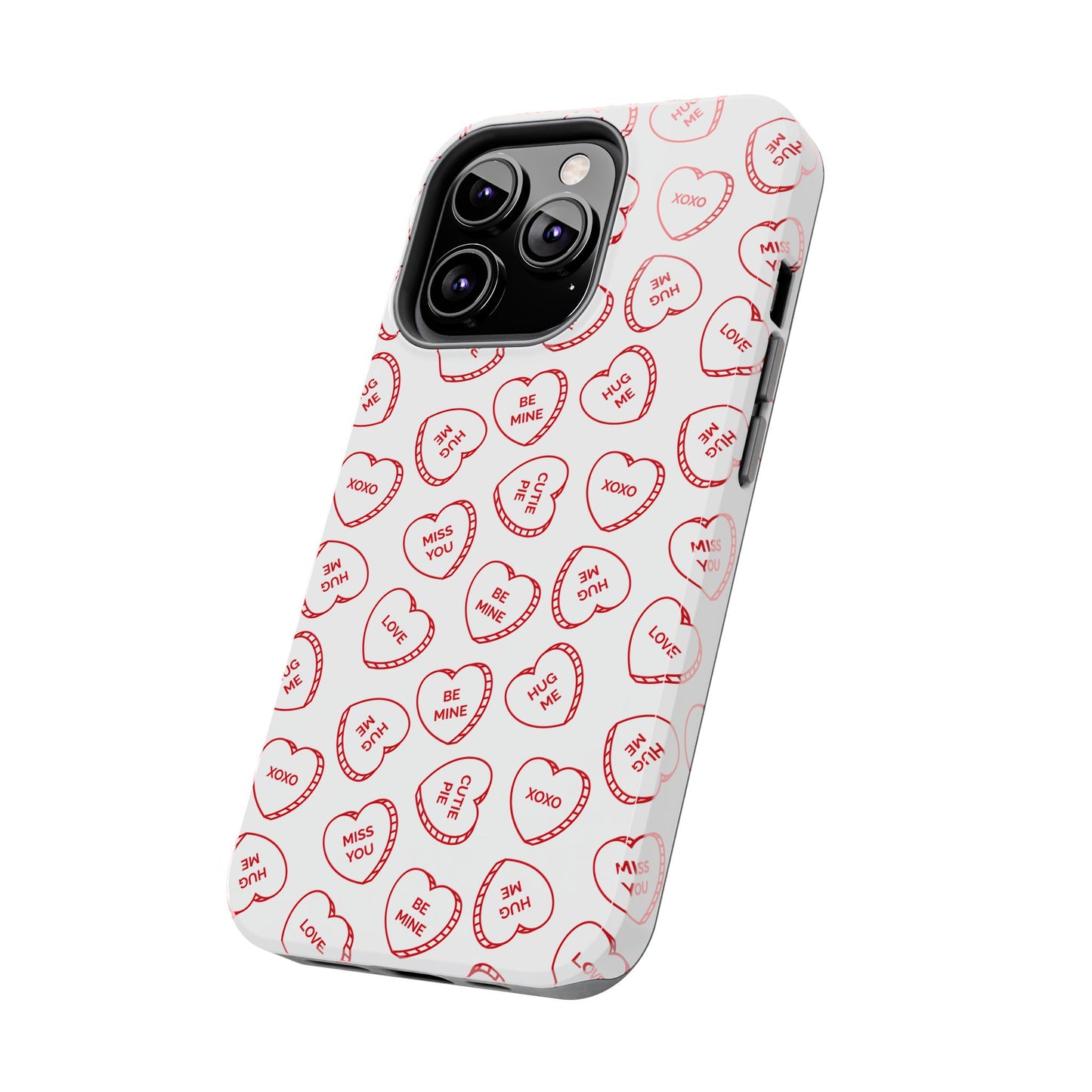 Candy Hearts Tough Phone Cases