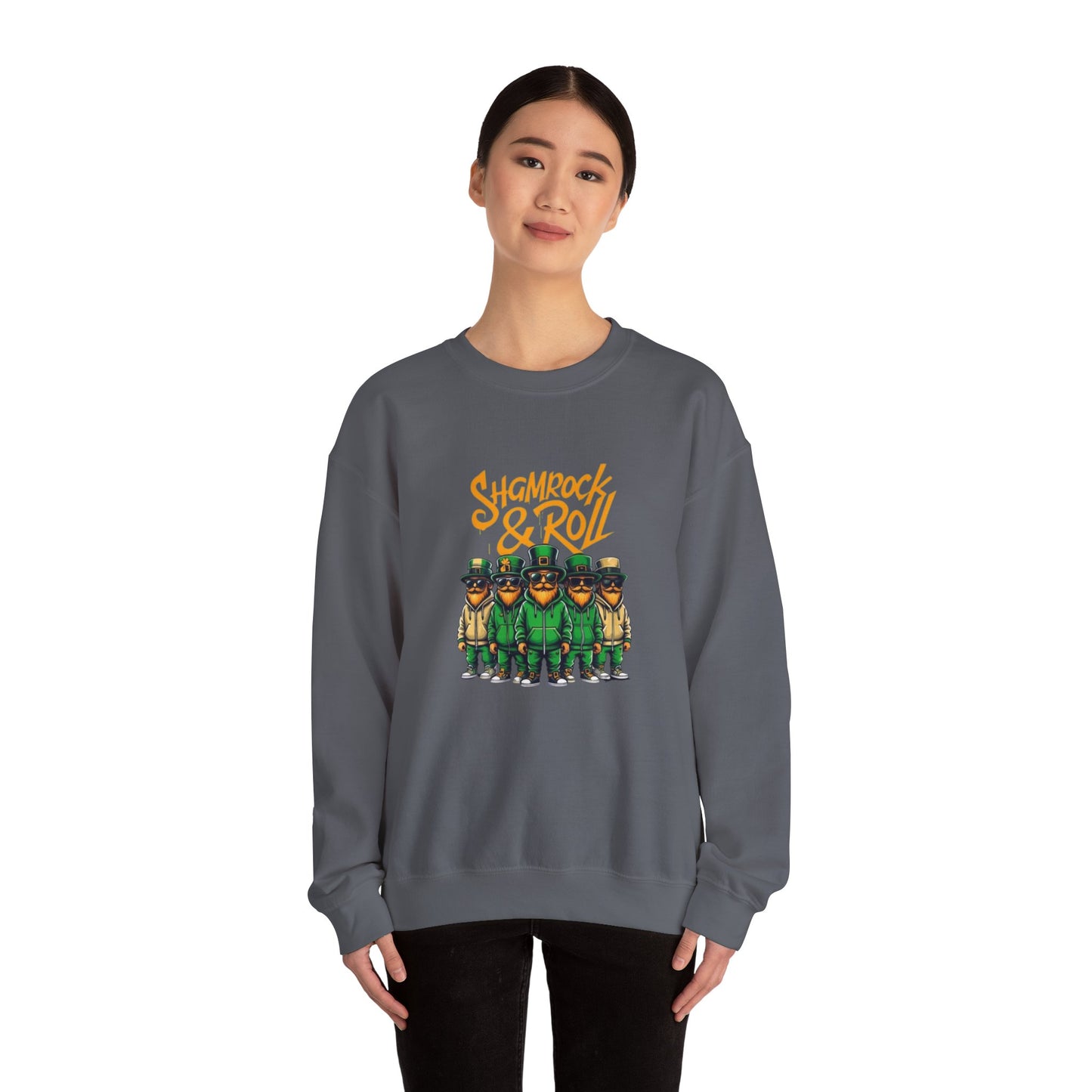 Shamrock & Roll Unisex Heavy Blend™ Crewneck Sweatshirt