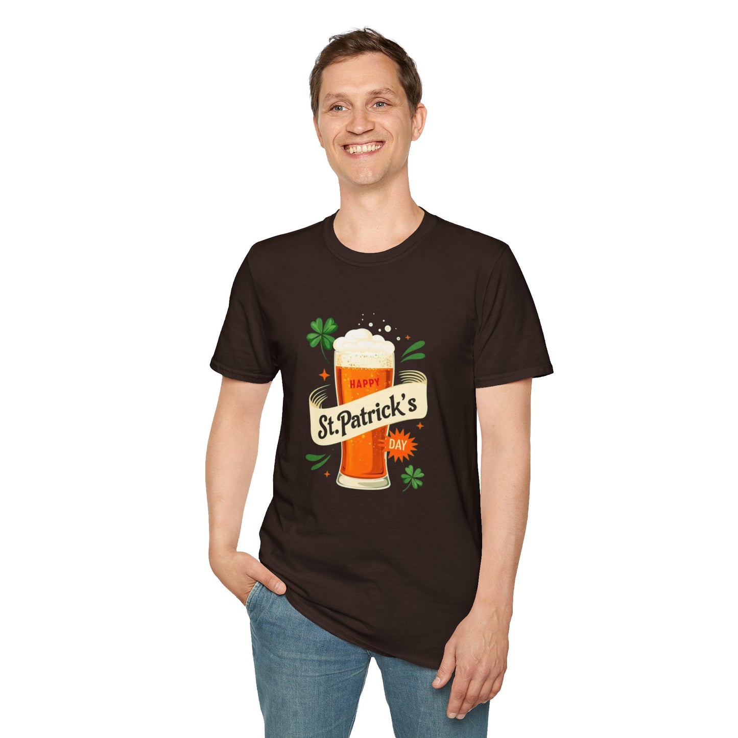 Irish You Were Beer Unisex Softstyle T-Shirt