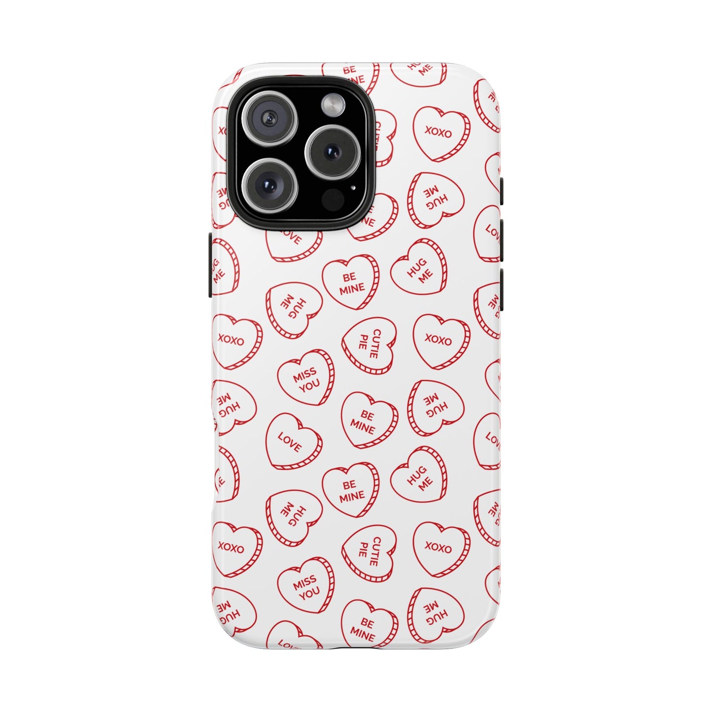 Candy Hearts Tough Phone Cases