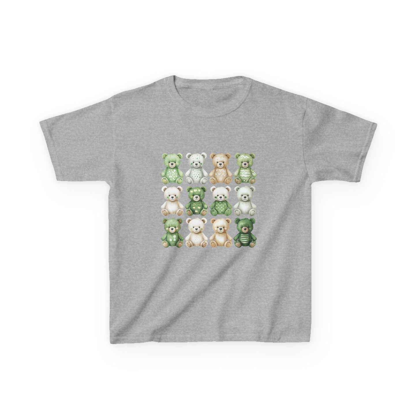 Teddy Bear Party - St. Patrick's Day Kids Heavy Cotton™ Tee