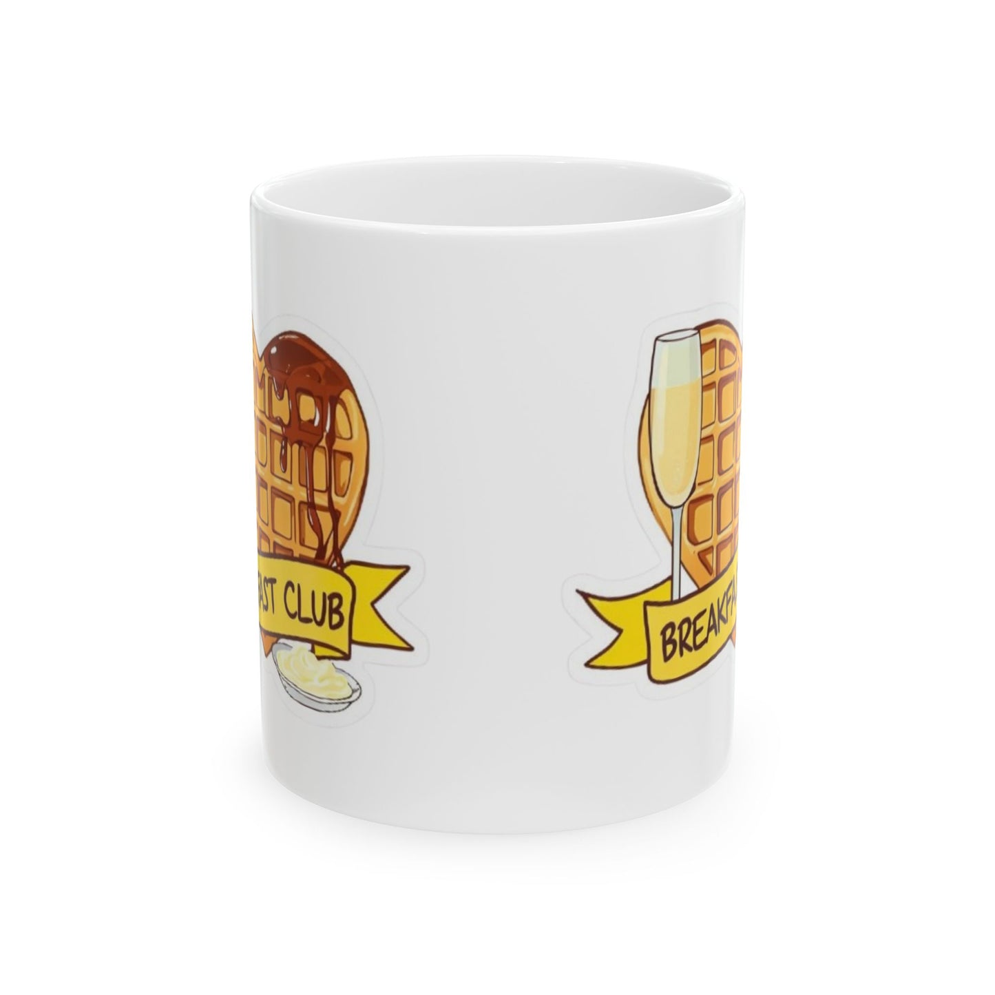 Breakfast Club Ceramic Mug, (11oz, 15oz)