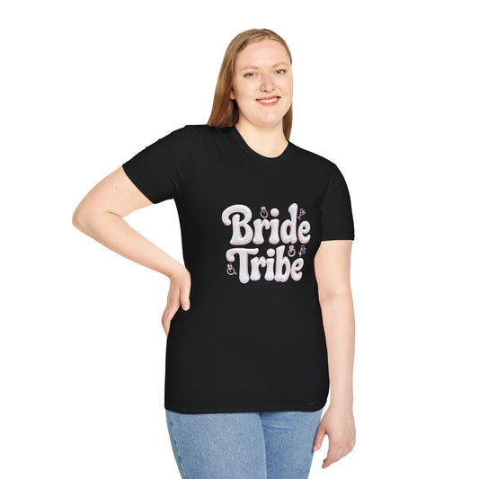 Pearl Cloud - Bride Tribe Unisex Softstyle T-Shirt