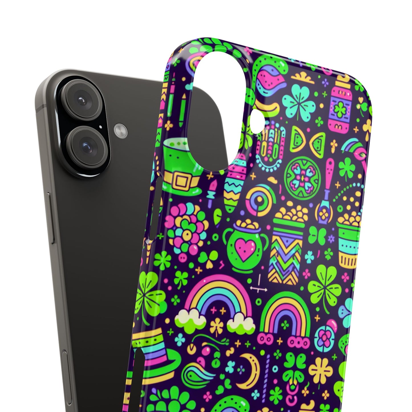 Day-Glo Clover Slim Phone Cases