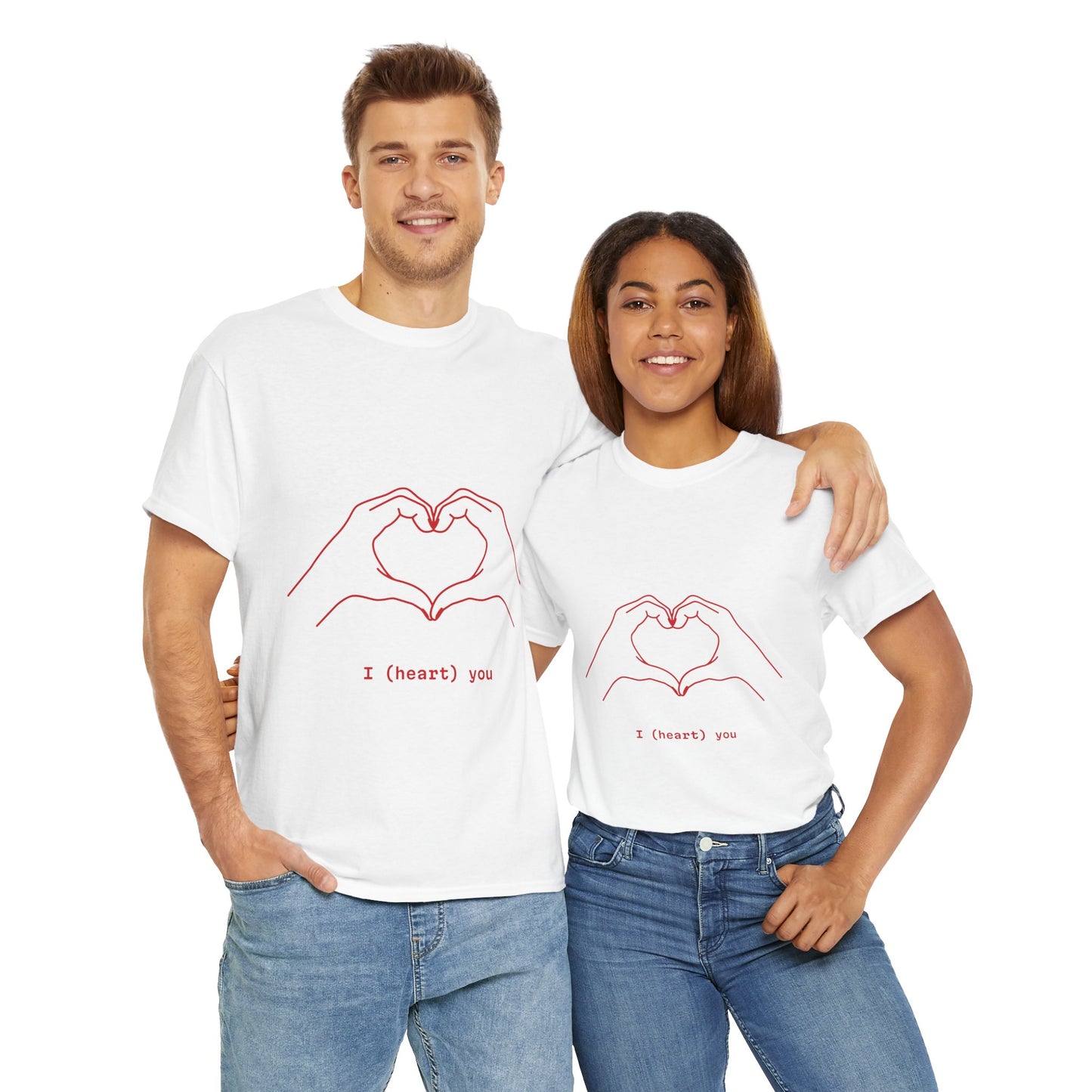 I (heart) You Unisex Heavy Cotton Tee