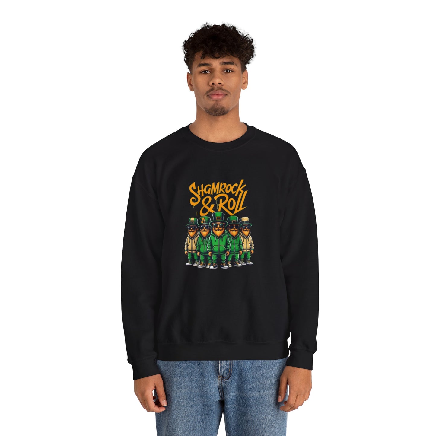 Shamrock & Roll Unisex Heavy Blend™ Crewneck Sweatshirt