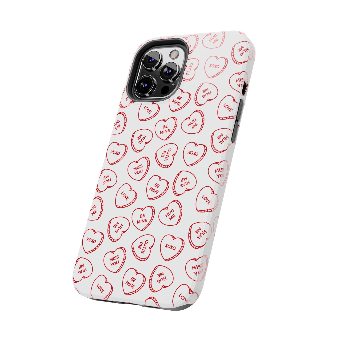 Candy Hearts Tough Phone Cases