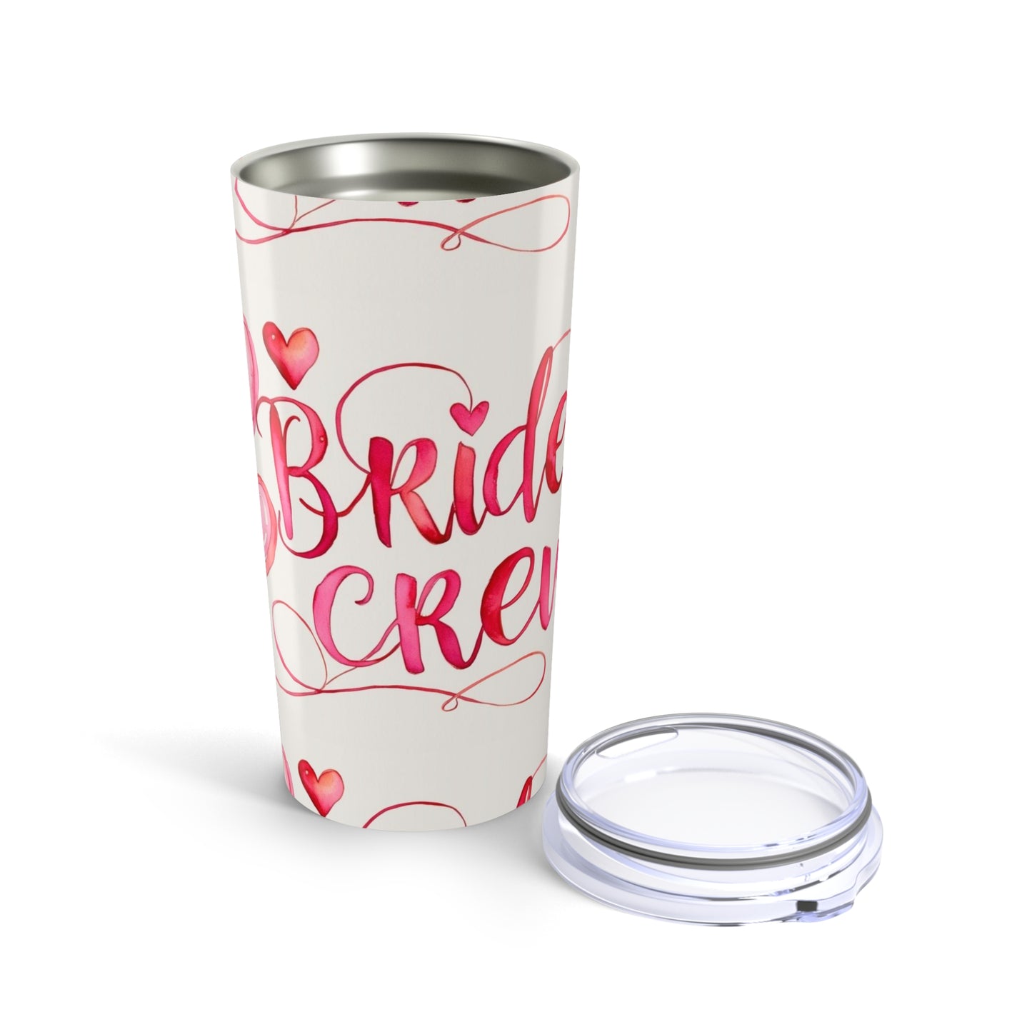 Bride Crew Watercolor Tumbler 20oz