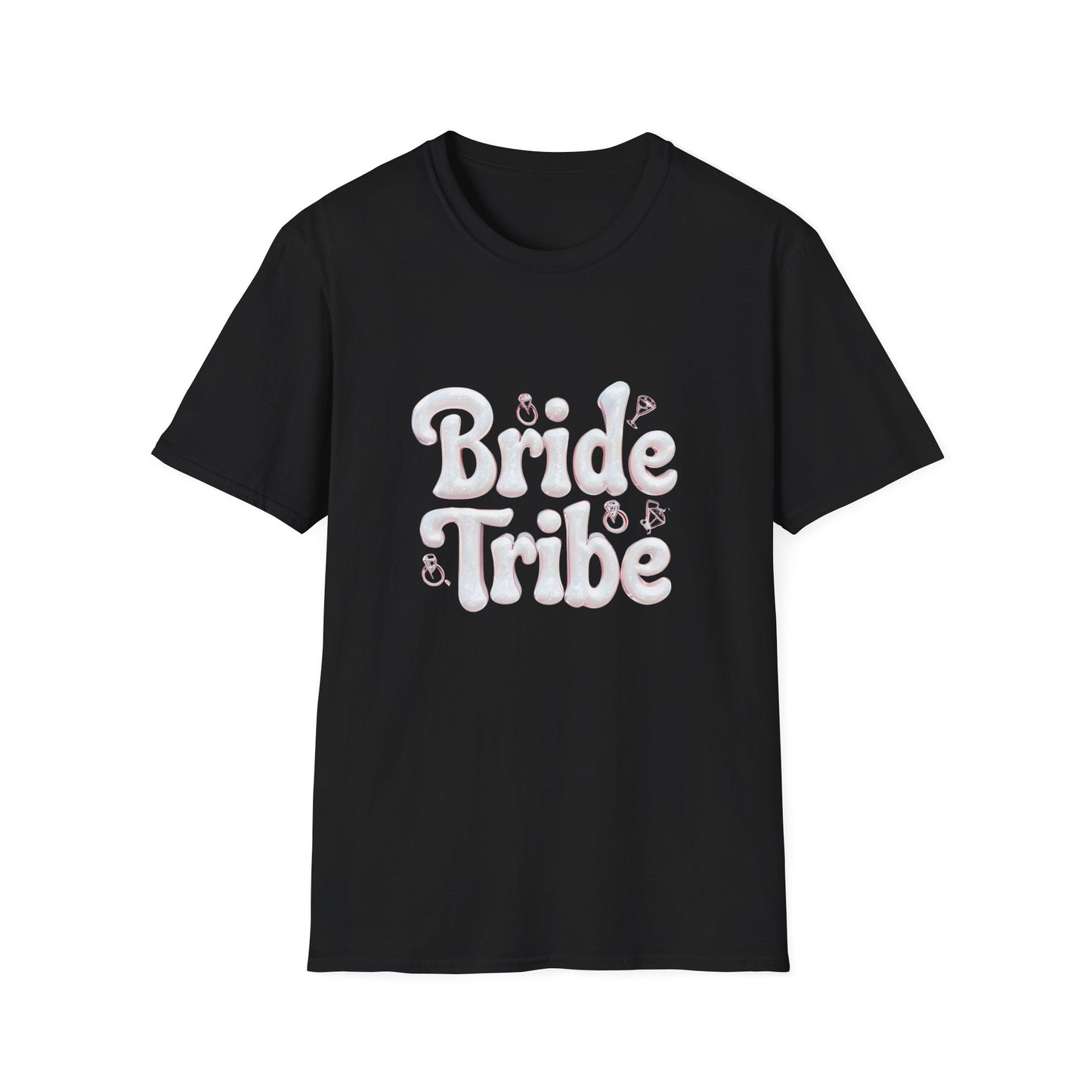 Pearl Cloud - Bride Tribe Unisex Softstyle T-Shirt