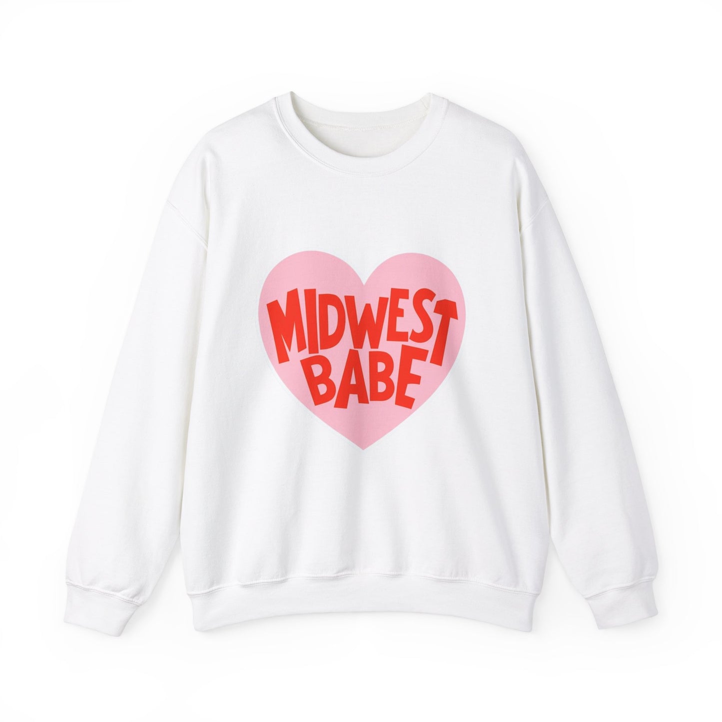 Midwest Babe Unisex Heavy Blend™ Crewneck Sweatshirt