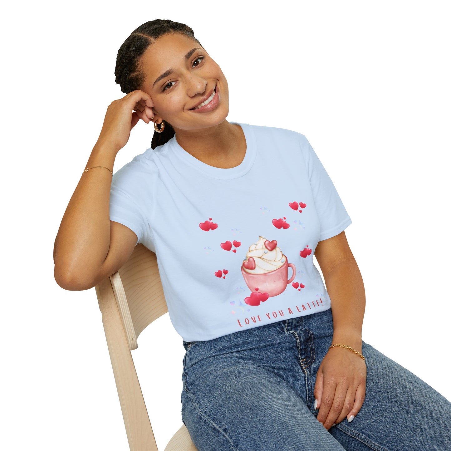 Love You A Latte! Unisex Softstyle T-Shirt