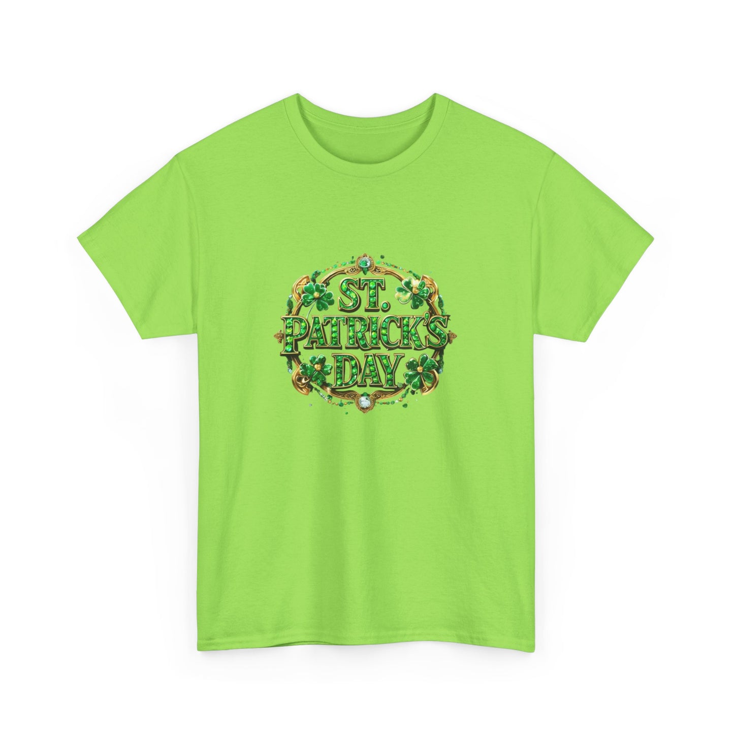 Glitzy Green Unisex Heavy Cotton Tee