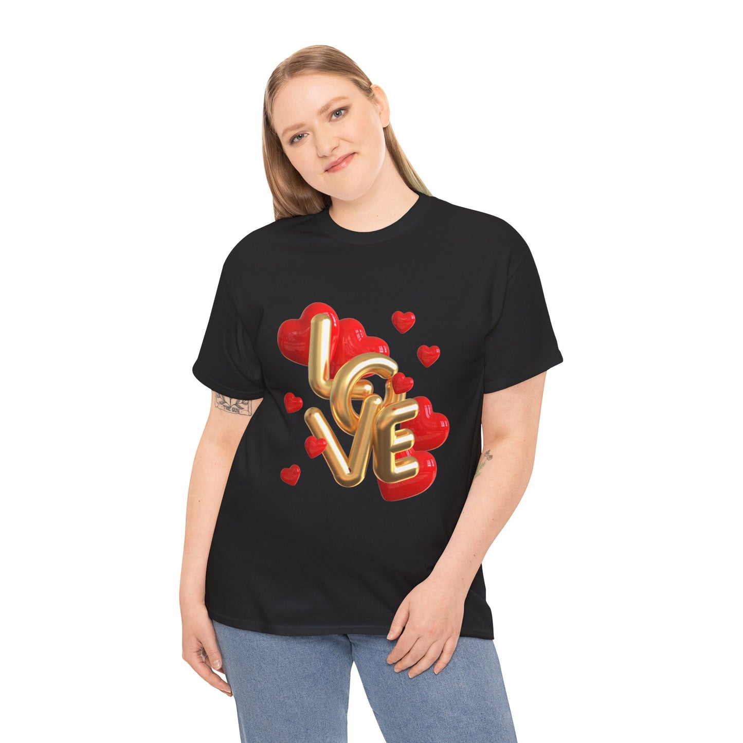 Inflatable Love Unisex Heavy Cotton Tee