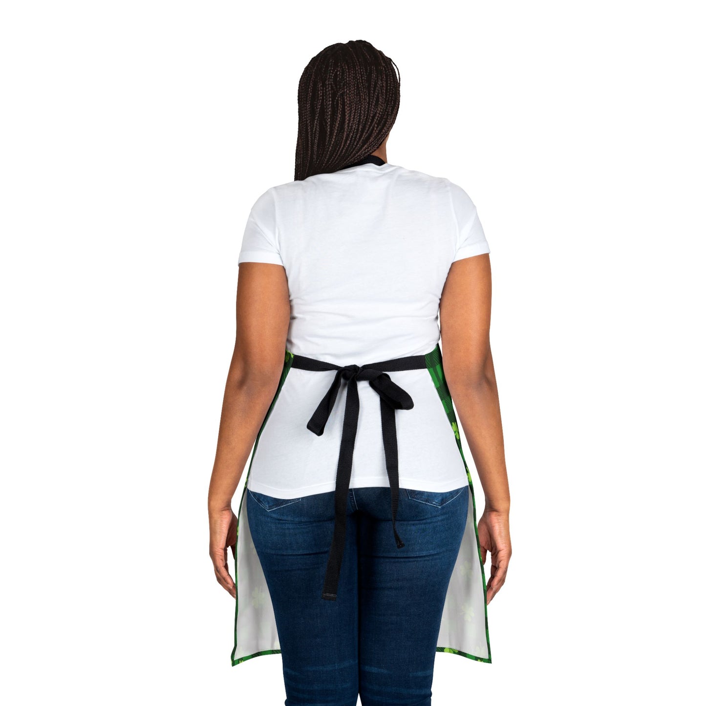 Shamrock Plaid Apron (AOP)