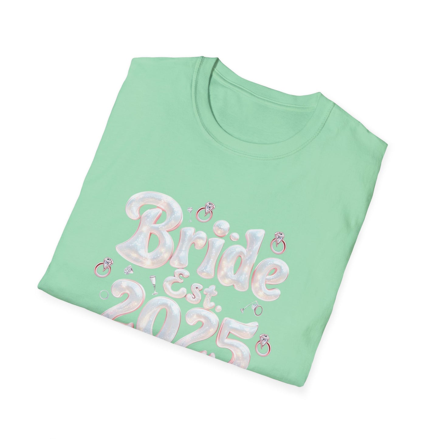 Pearl Cloud - Bride Unisex Softstyle T-Shirt