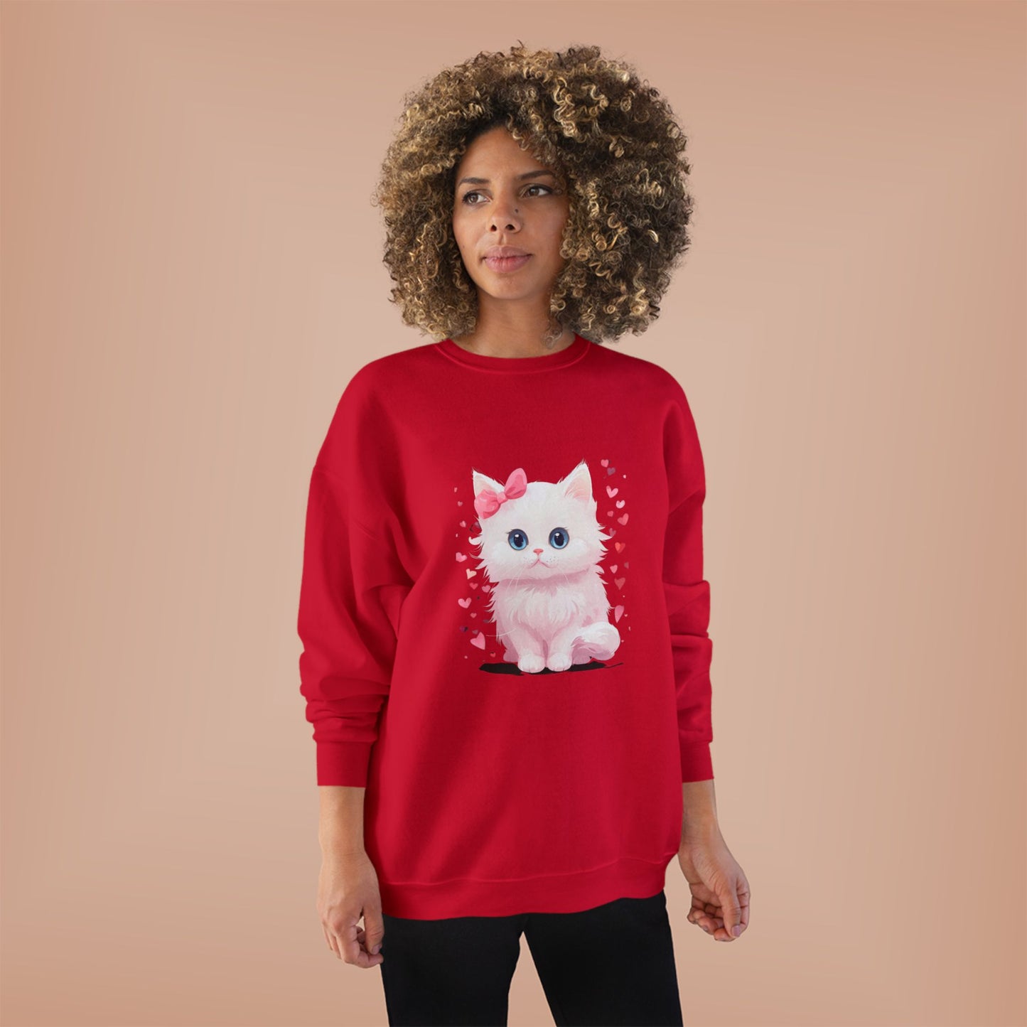 Purr-fect Unisex EcoSmart® Crewneck Sweatshirt