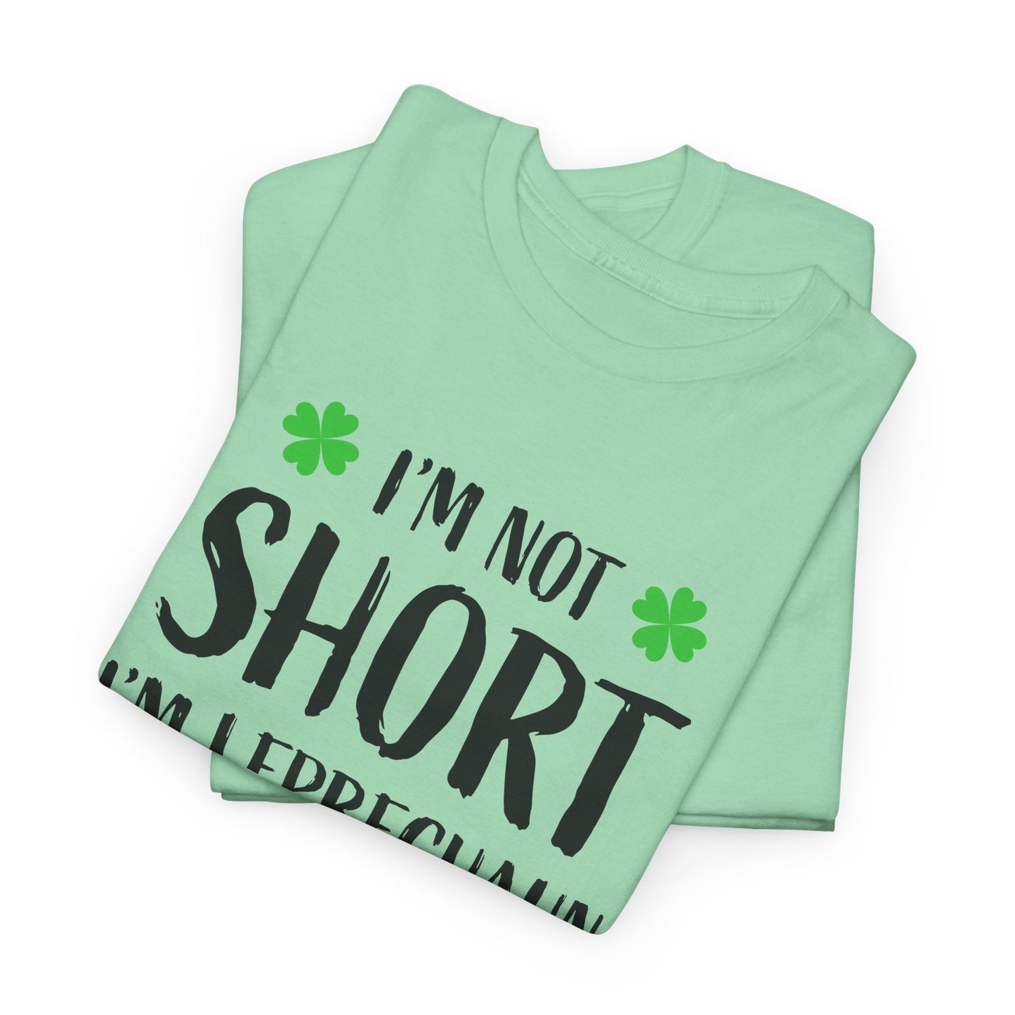 Leprechaun Size Unisex Heavy Cotton Tee