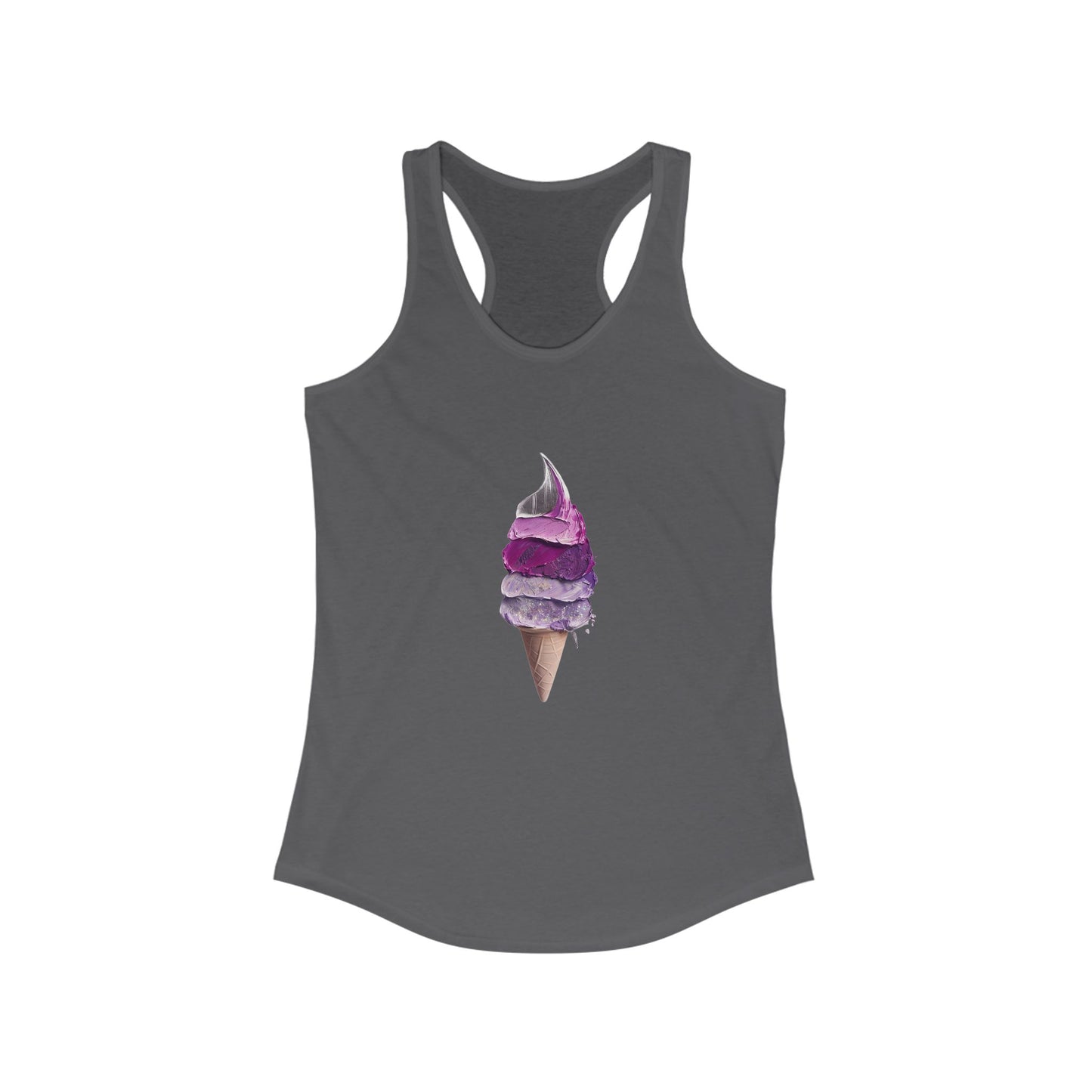 Painted Ice Cream Women's Ideal Racerback Tank