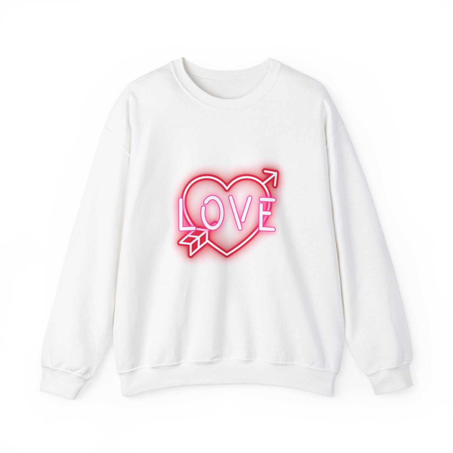 Neon Love Unisex Heavy Blend™ Crewneck Sweatshirt