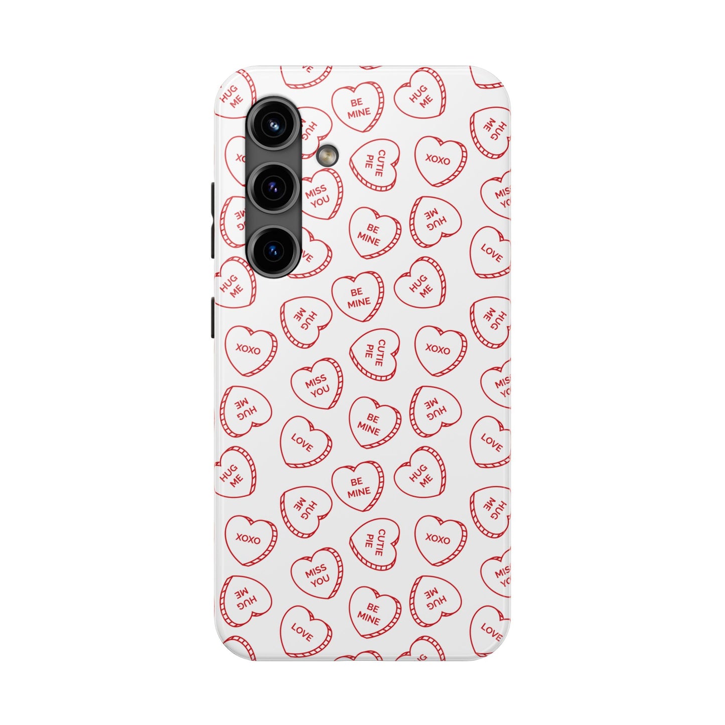 Candy Hearts Tough Phone Cases