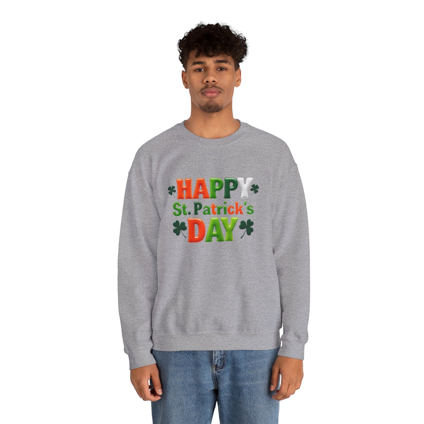 St. Patty Vibes Unisex Heavy Blend™ Crewneck Sweatshirt