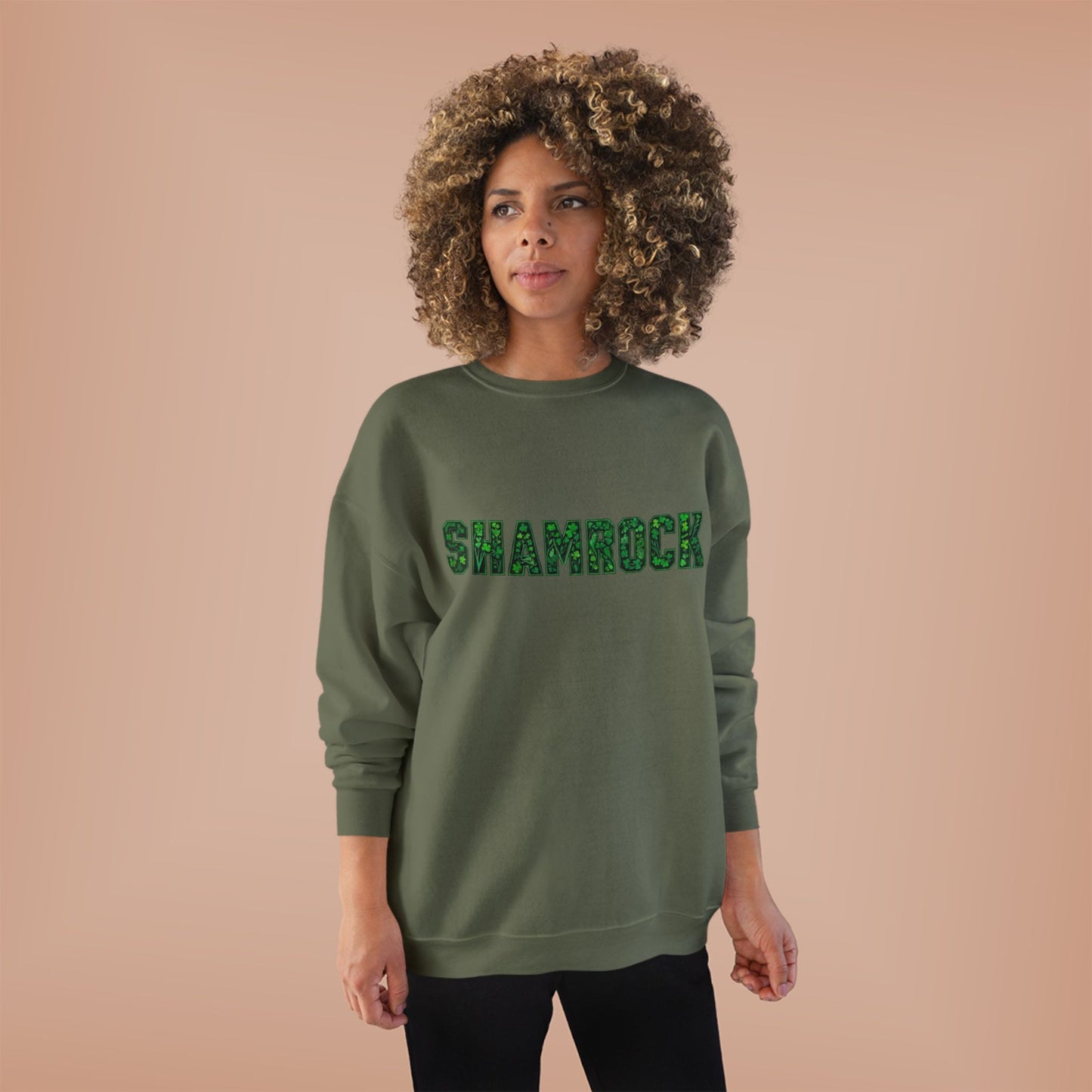 Seamróg Unisex EcoSmart® Crewneck Sweatshirt