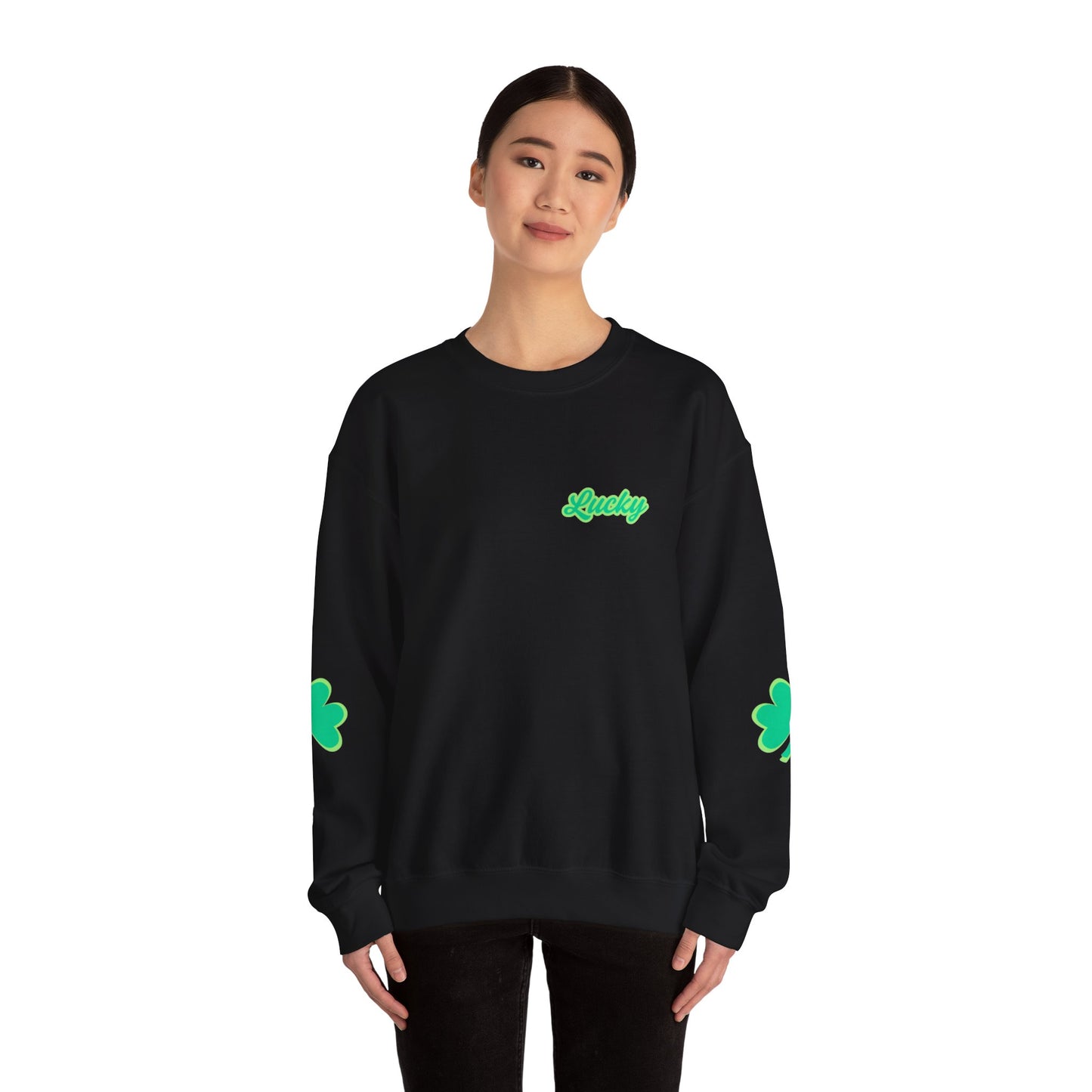 Glowin’ Green Unisex Heavy Blend™ Crewneck Sweatshirt